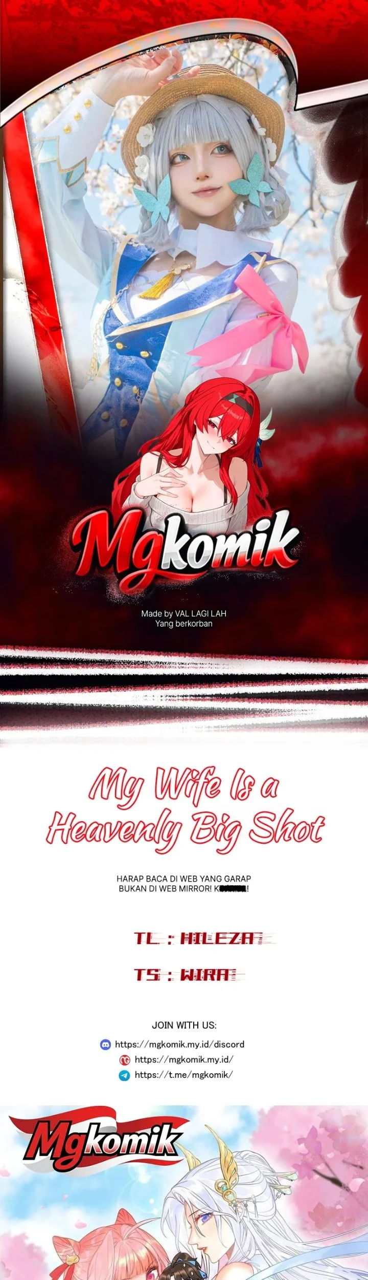 Komik My Wife Is a Heavenly Big Shot Chapter 100 gambar 1