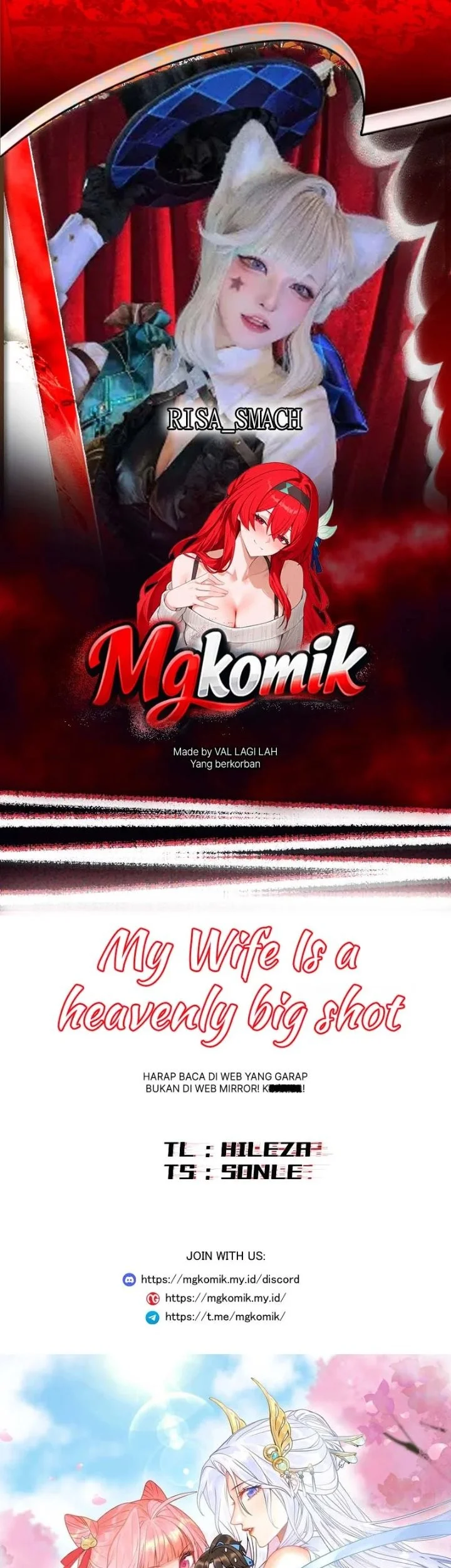Komik My Wife Is a Heavenly Big Shot Chapter 104 gambar 1