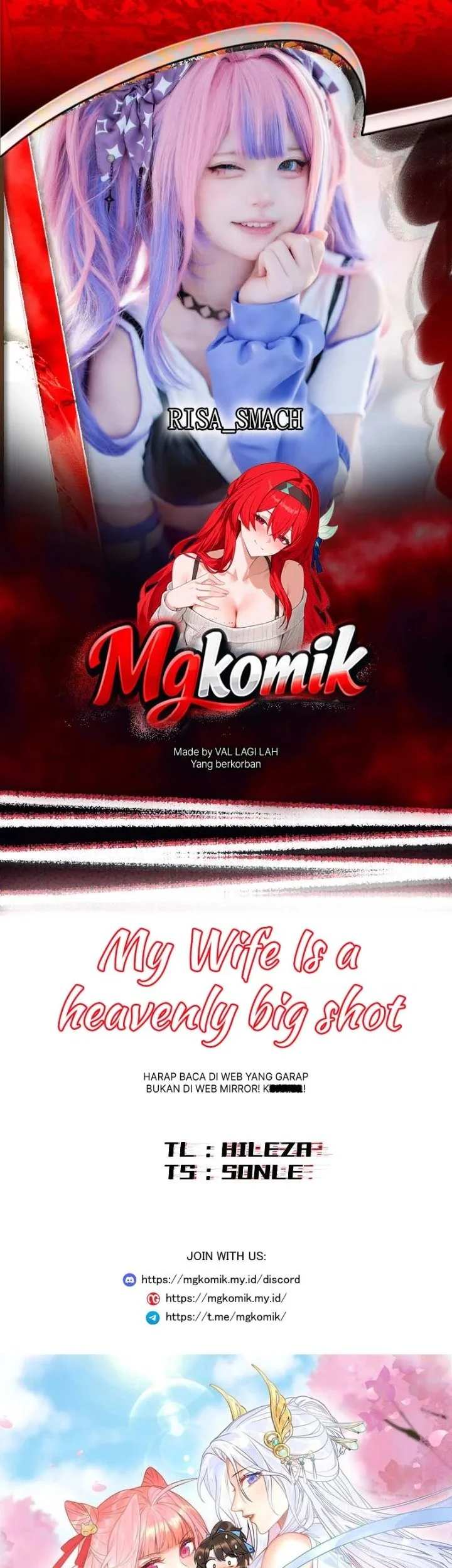 Komik My Wife Is a Heavenly Big Shot Chapter 110 gambar 1
