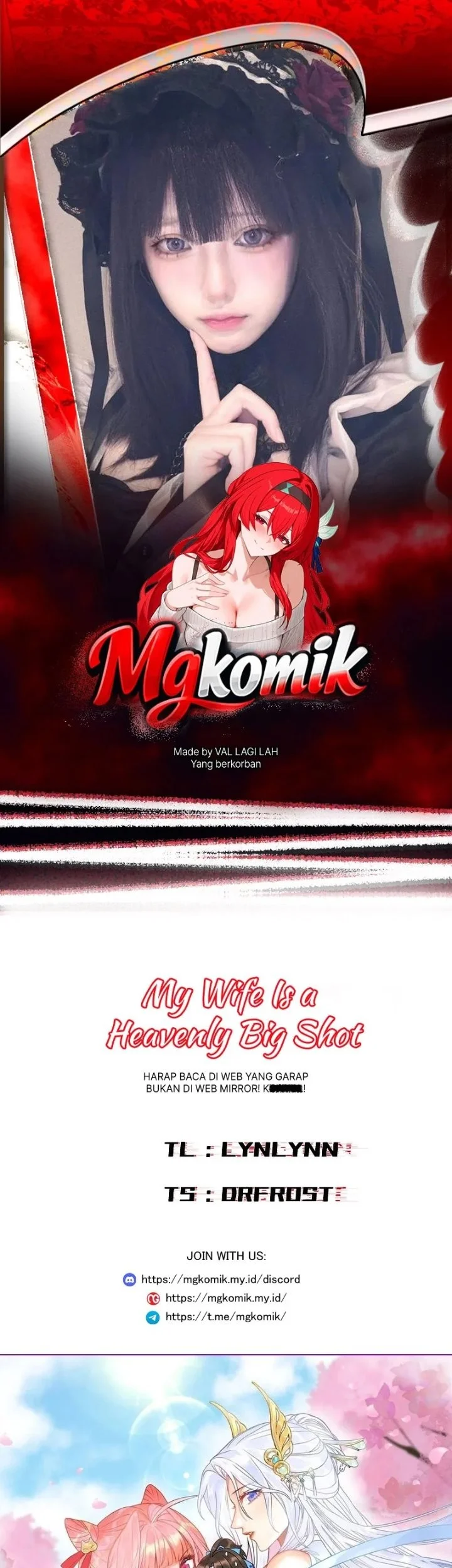 Komik My Wife Is a Heavenly Big Shot Chapter 114 gambar 1