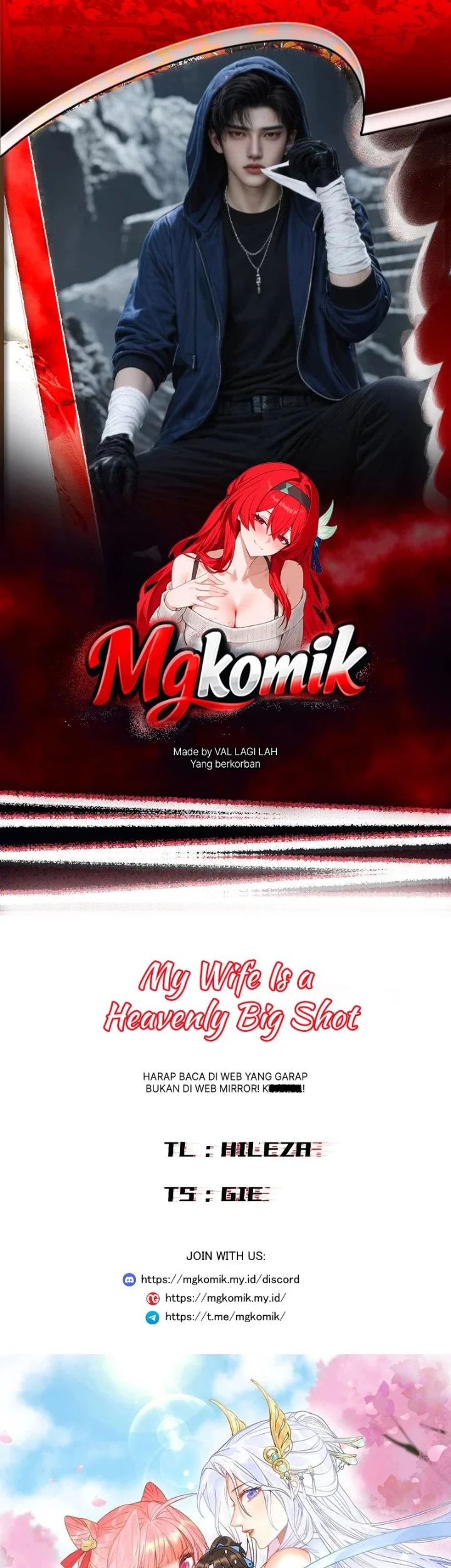 Komik My Wife Is a Heavenly Big Shot Chapter 117 gambar 1