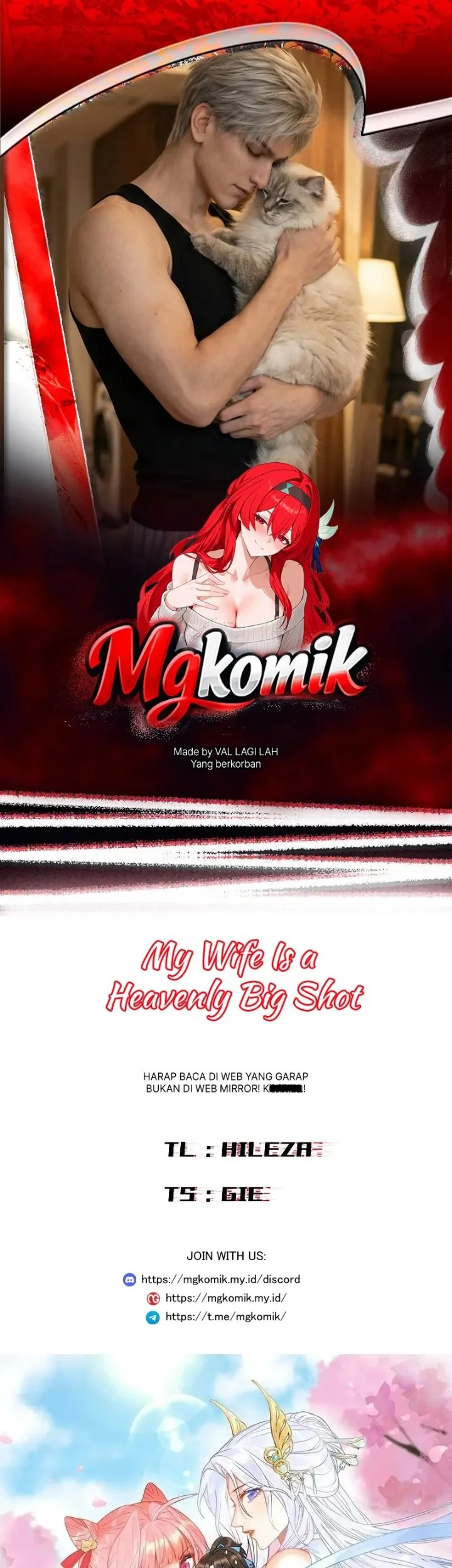 Komik My Wife Is a Heavenly Big Shot Chapter 54 gambar 1