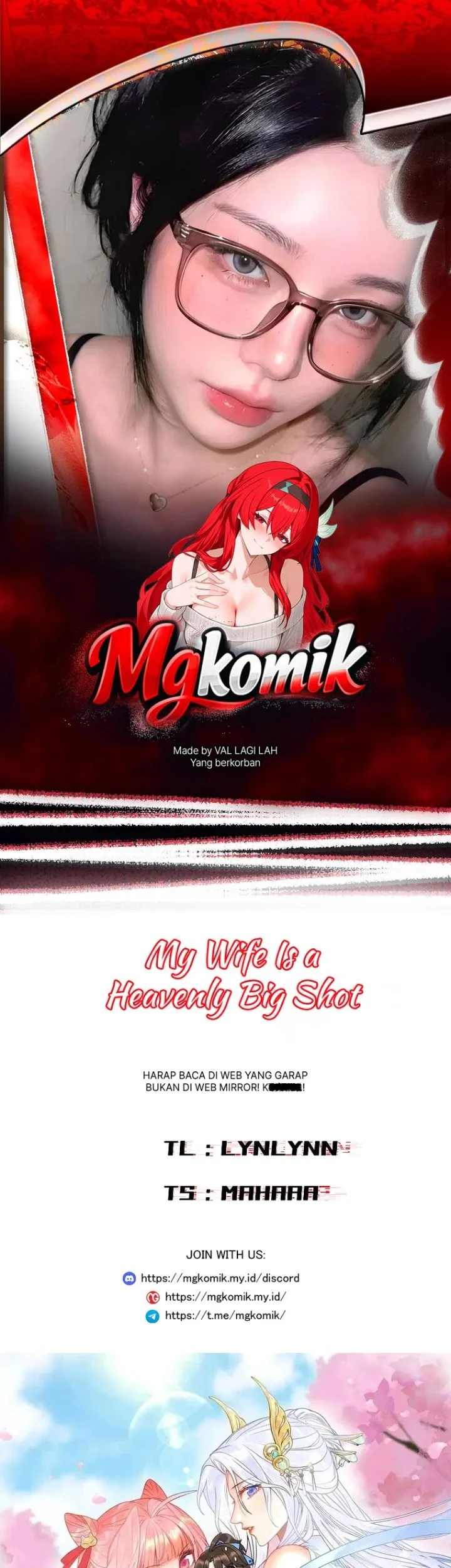 Komik My Wife Is a Heavenly Big Shot Chapter 55 gambar 1