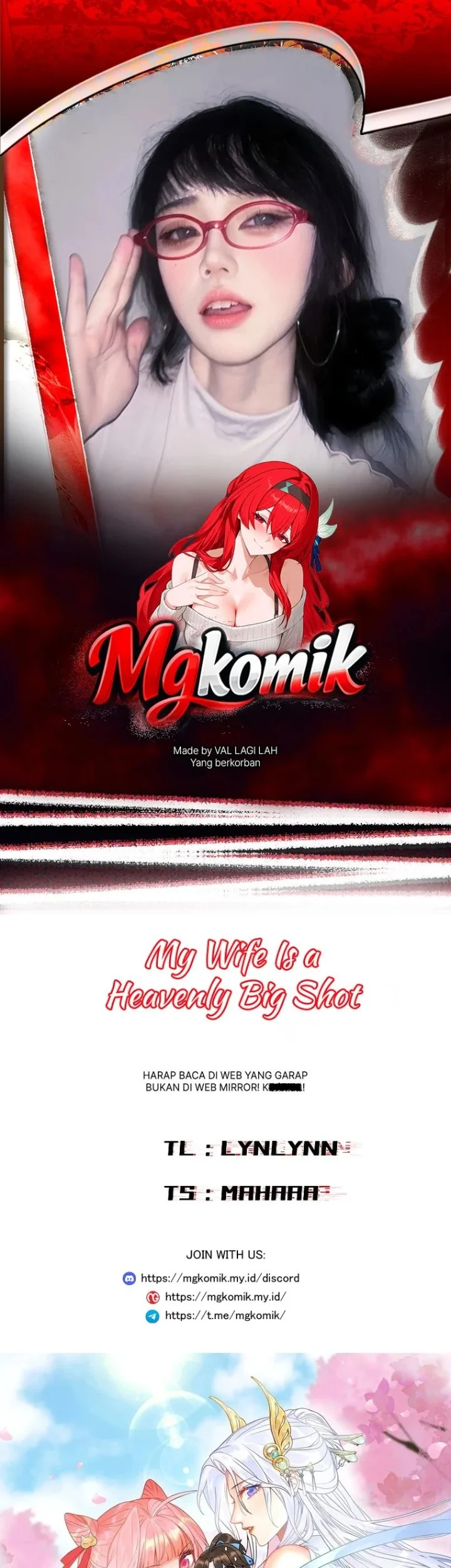 Komik My Wife Is a Heavenly Big Shot Chapter 58 gambar 1