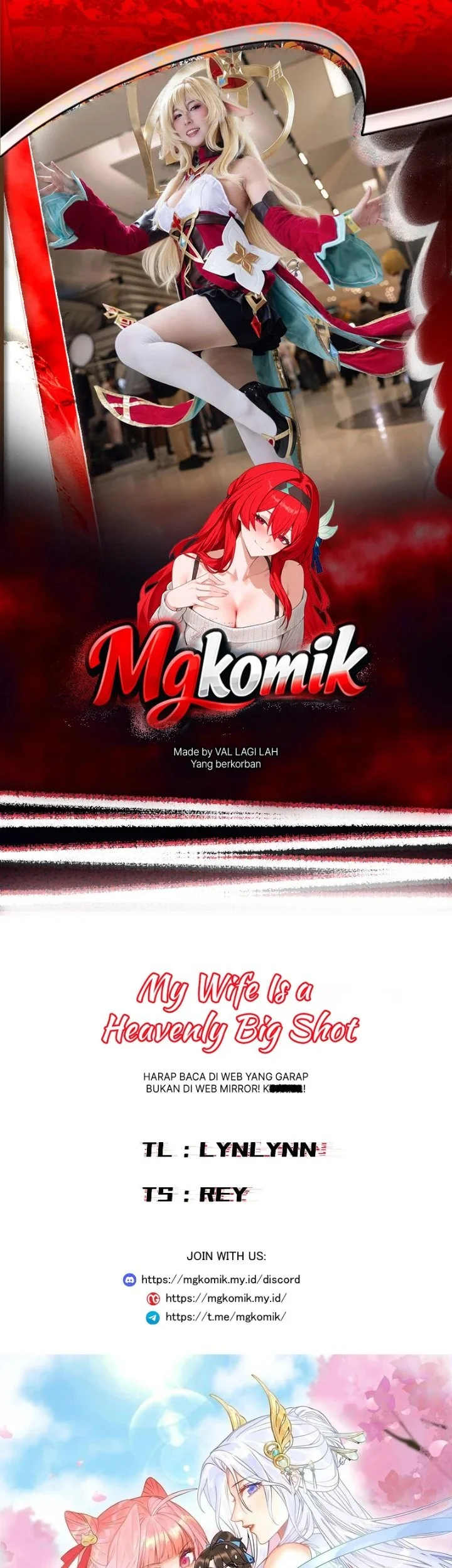 Komik My Wife Is a Heavenly Big Shot Chapter 59 gambar 1