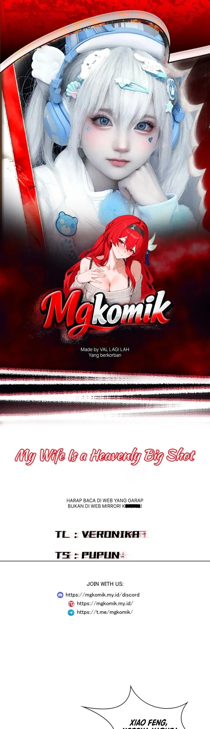 Komik My Wife Is a Heavenly Big Shot Chapter 64 gambar 1