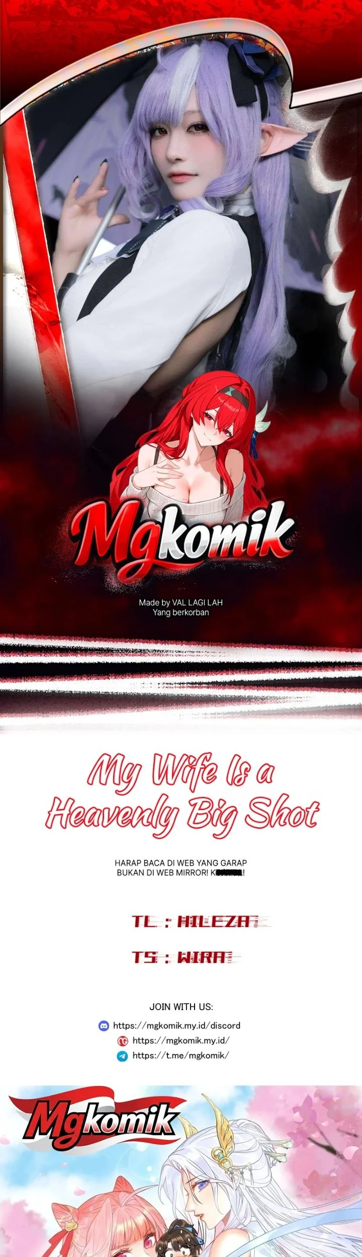 Komik My Wife Is a Heavenly Big Shot Chapter 68 gambar 1