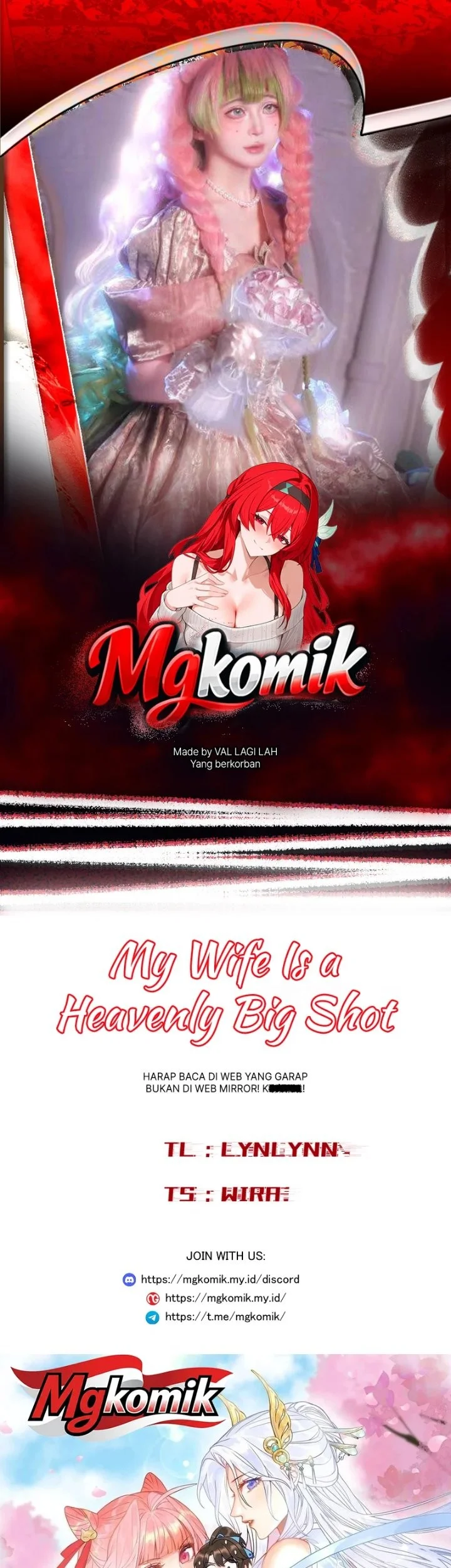 Komik My Wife Is a Heavenly Big Shot Chapter 69 gambar 1