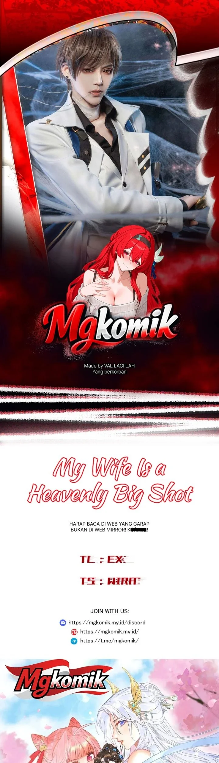 Komik My Wife Is a Heavenly Big Shot Chapter 76 gambar 1