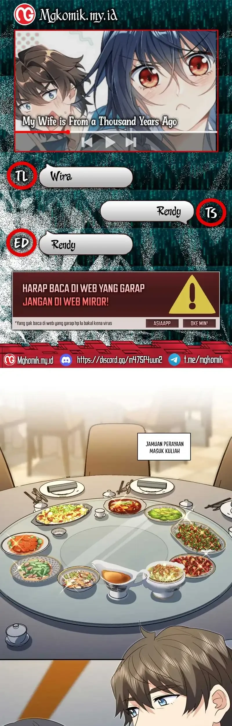 Komik My Wife Is From a Thousand Years Ago Chapter 447 gambar 1