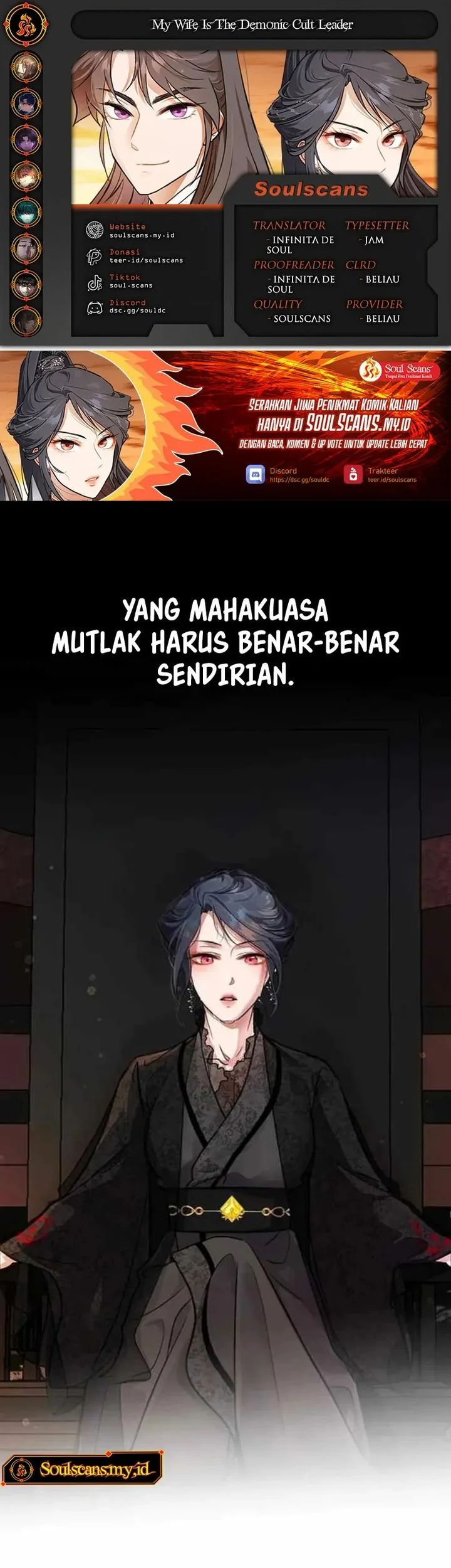 Komik My Wife Is The Demonic Cult Leader Chapter 45 gambar 1