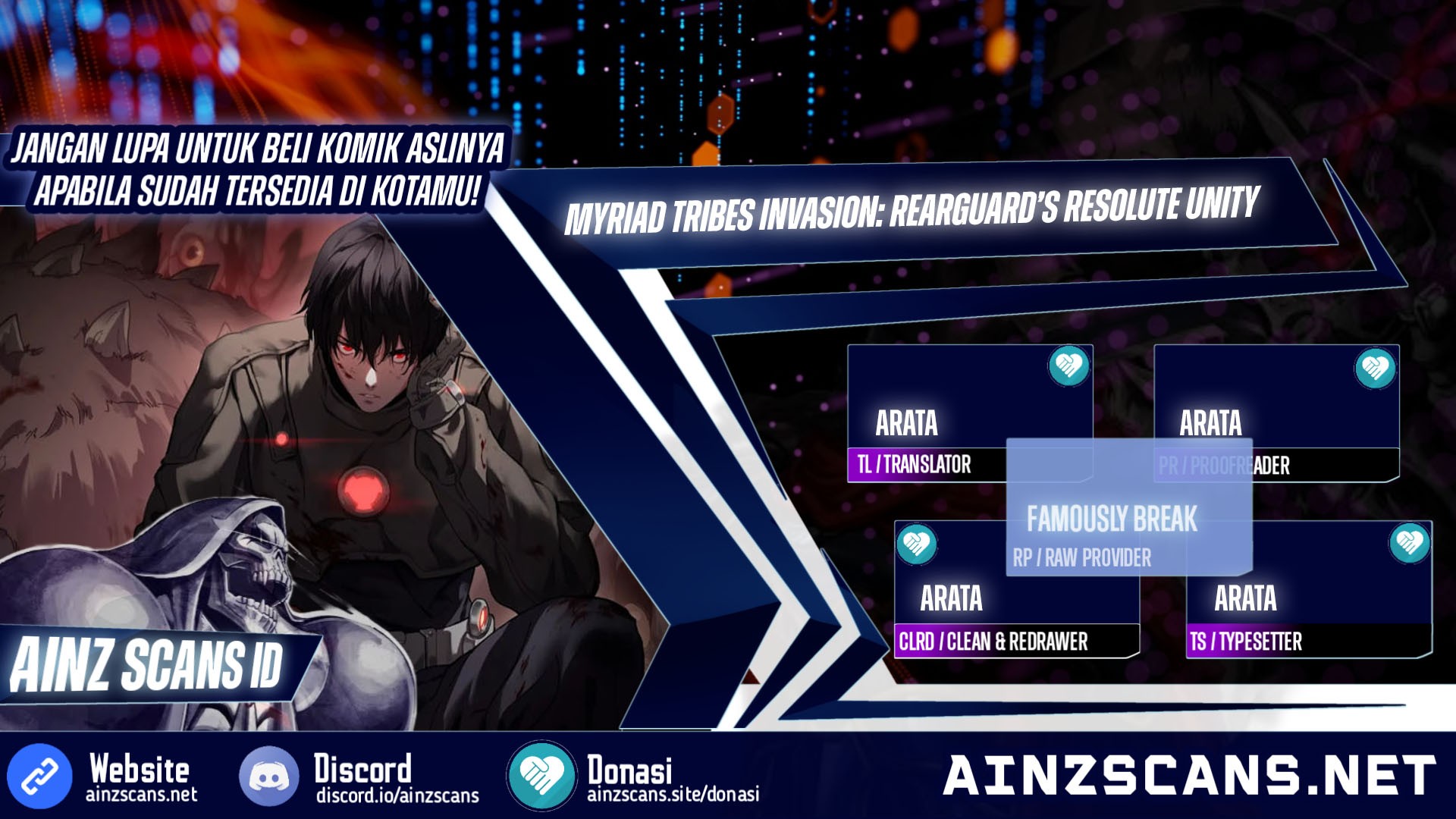 Komik Myriad Tribes Invasion: Rearguard’s Resolute Unity Chapter 49 gambar 1