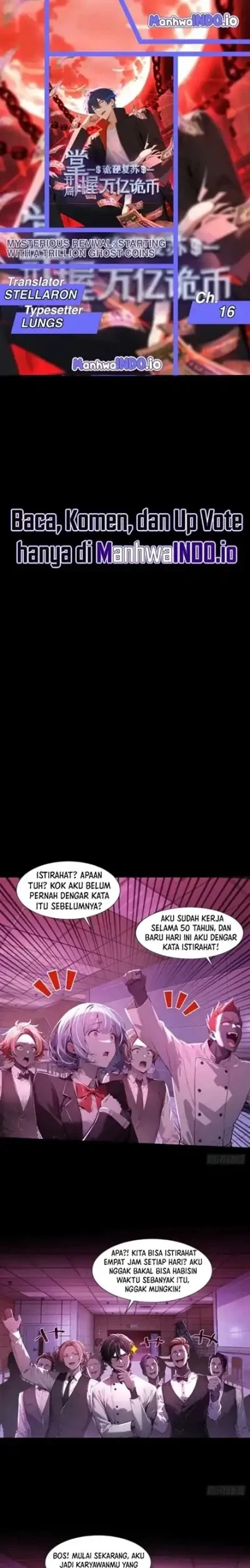 Komik Mysterious Revival: Starting with a Trillion Ghost Coins Chapter 16 gambar 1