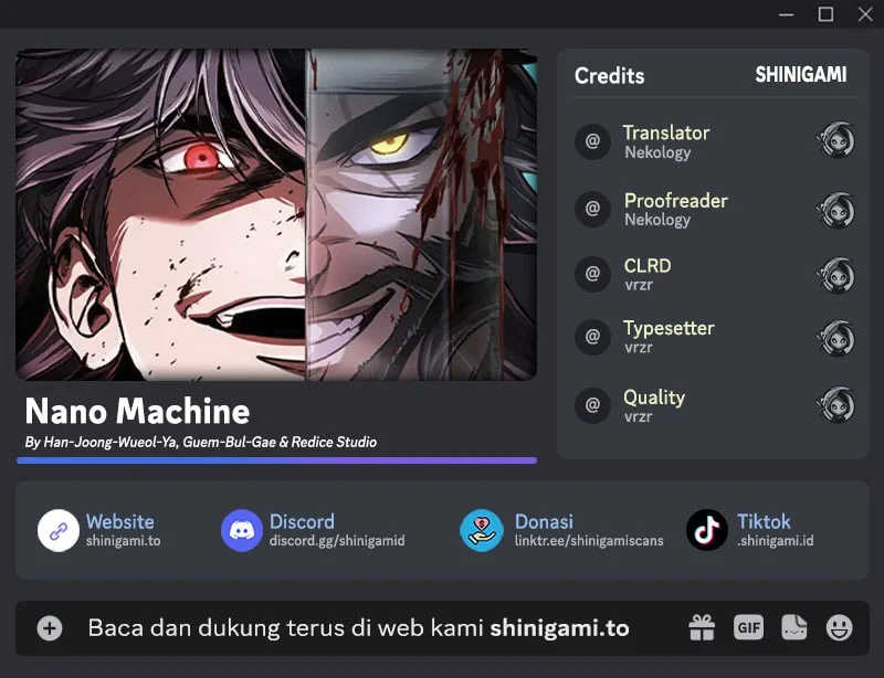 Komik Nano Machine Chapter 309 gambar 1