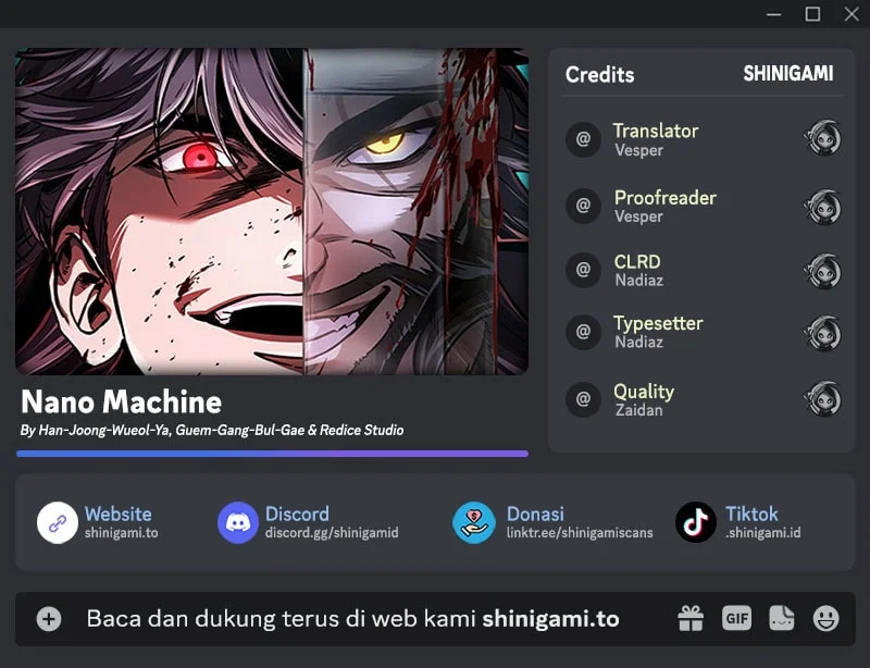 Komik Nano Machine Chapter 320 gambar 1