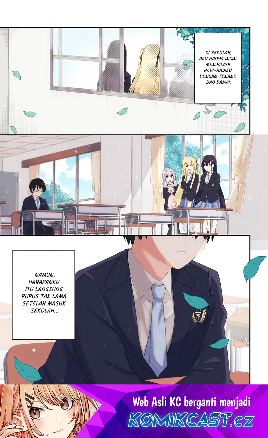 Manga Naze ks S-Kyuu Bijo-tachi no Wadai ni Ore ga Agaru Ken Chapter 1 gambar 2