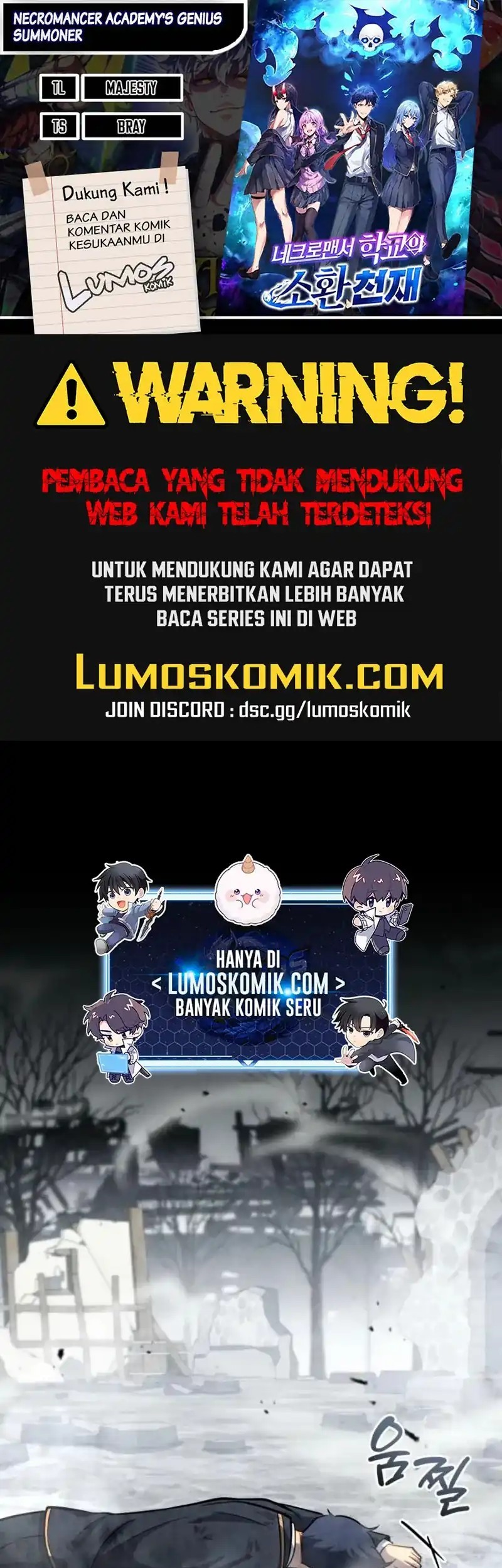 Komik Necromancer Academy’s Genius Summoner Chapter 198 gambar 1