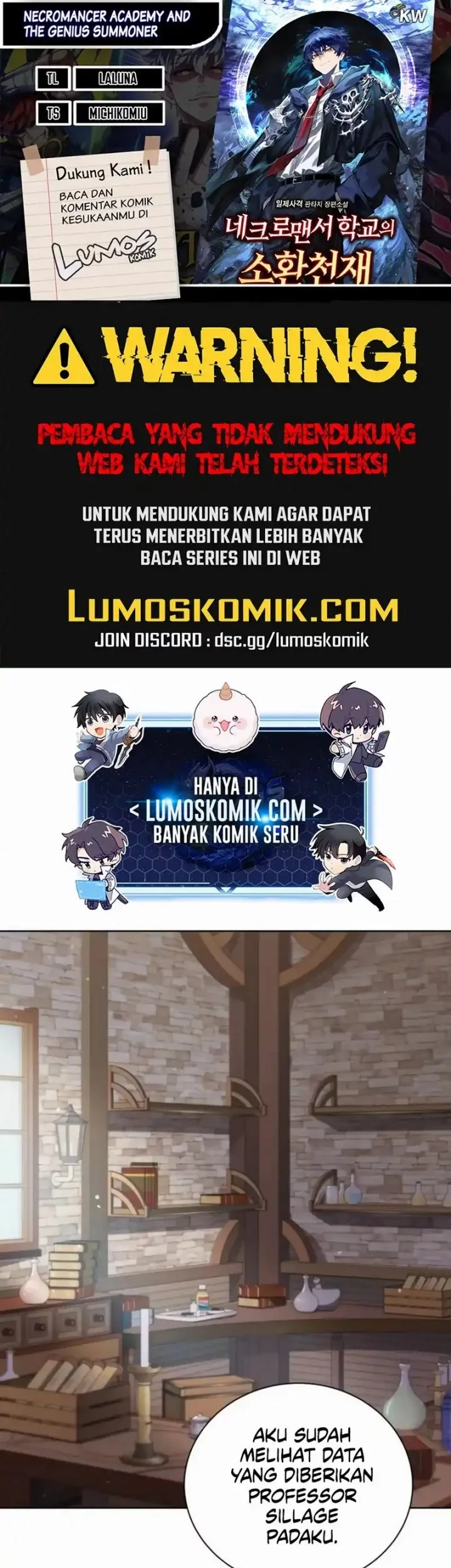 Komik Necromancer Academy’s Genius Summoner Chapter 200 gambar 1