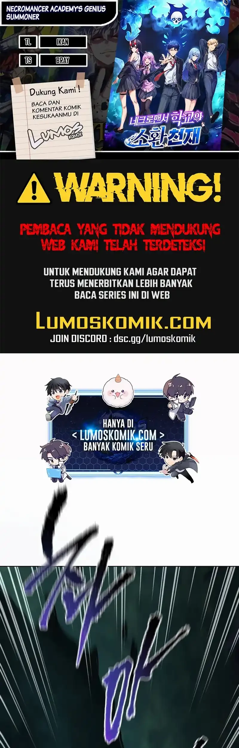 Komik Necromancer Academy’s Genius Summoner Chapter 203 gambar 1