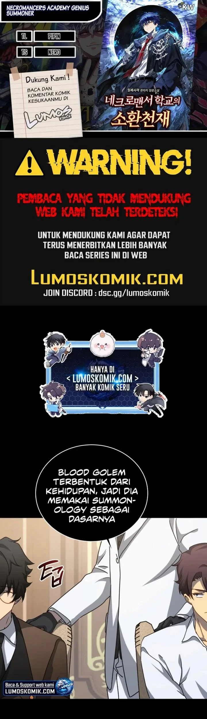 Komik Necromancer Academy’s Genius Summoner Chapter 209 gambar 1