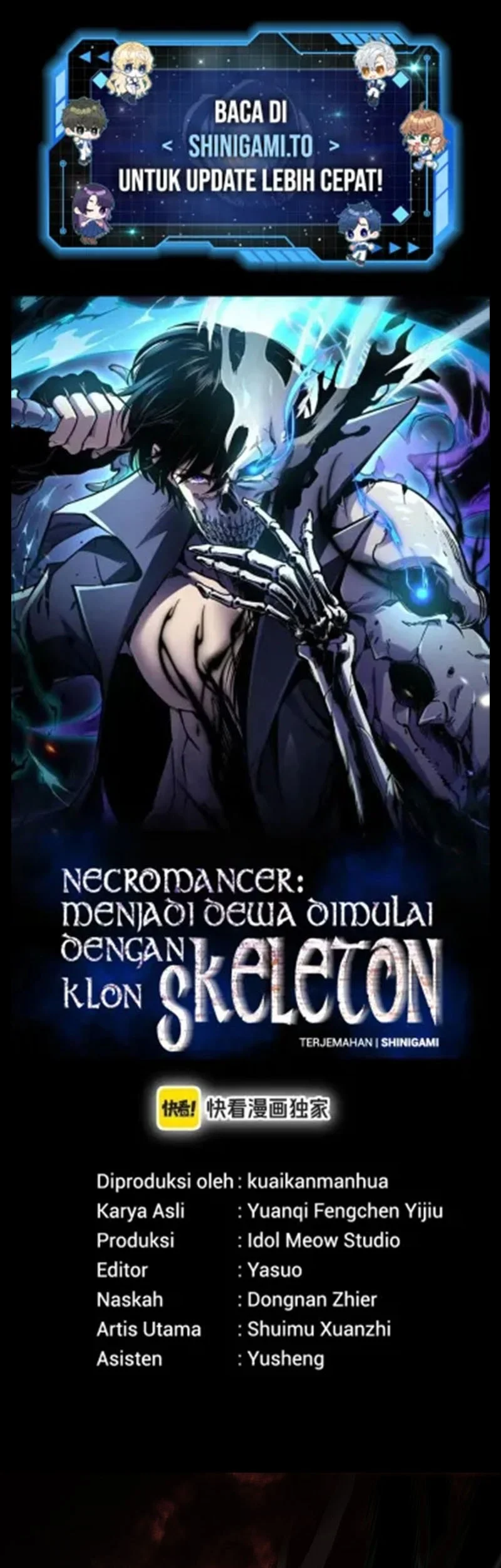 Manhua Necromancer: Becoming A God Starting With Skeleton Clone Chapter 4 gambar 2