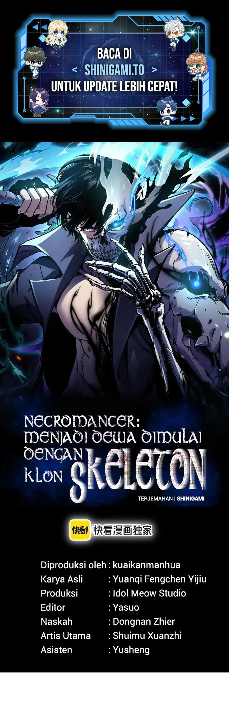 Manhua Necromancer: Becoming A God Starting With Skeleton Clone Chapter 5 gambar 2