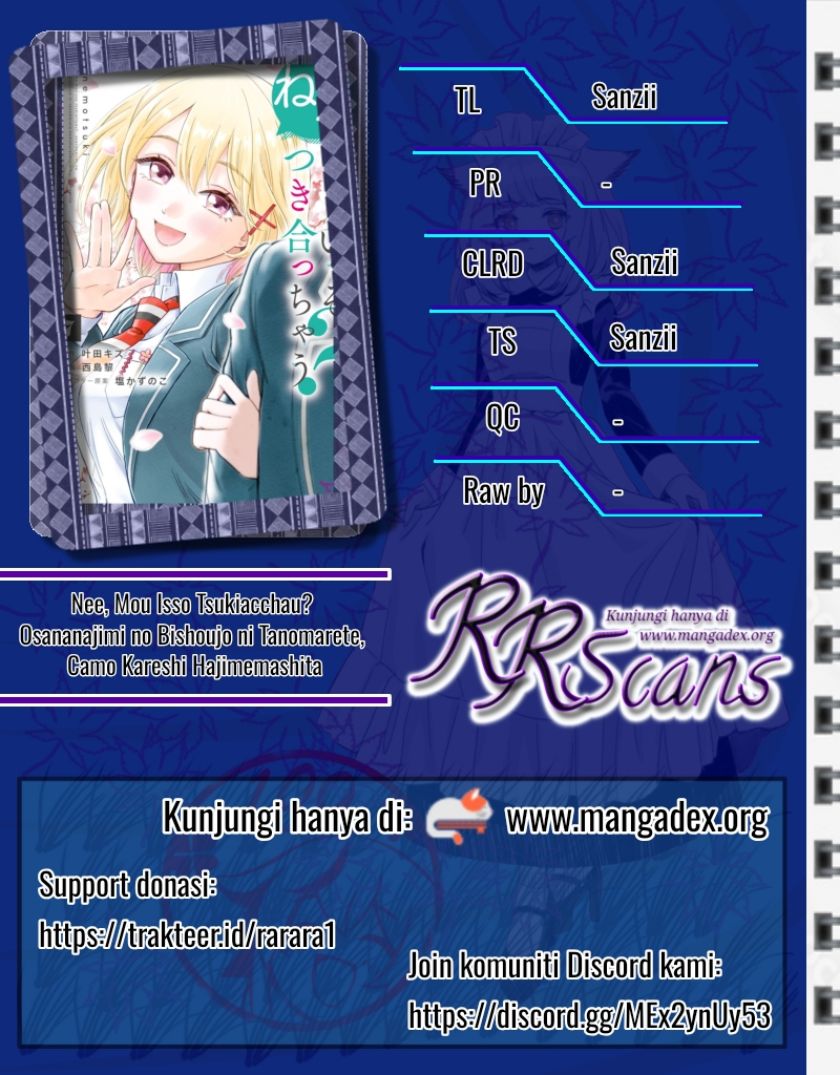 Komik Nee, Mou Isso Tsukiacchau? Osananajimi no Bishoujo ni Tanomarete, Camo Kareshi Hajimemashita Chapter 10 gambar 1