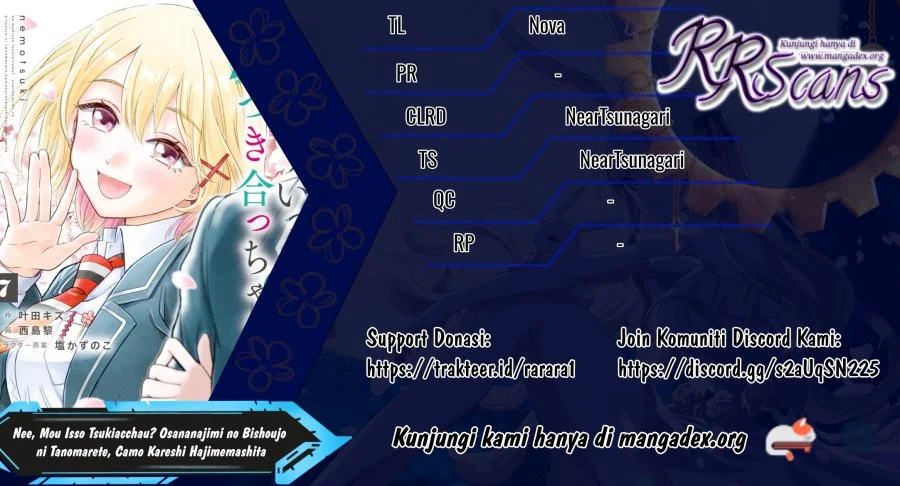 Komik Nee, Mou Isso Tsukiacchau? Osananajimi no Bishoujo ni Tanomarete, Camo Kareshi Hajimemashita Chapter 39 gambar 1