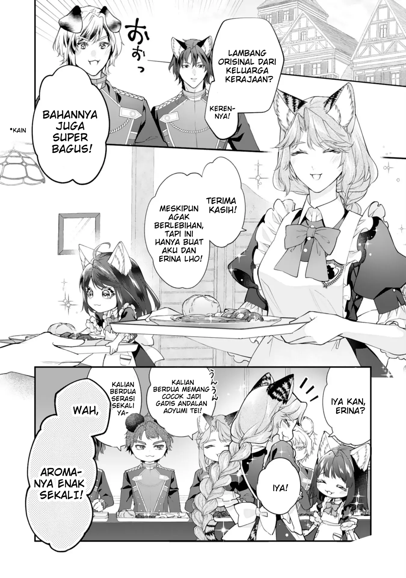 Manga Neko Neko Youjo no Aijou Gohan ~Isekai de Mofumofu-tachi ni Ryouri wo Tsukurimasu!~ Chapter 12 gambar 2