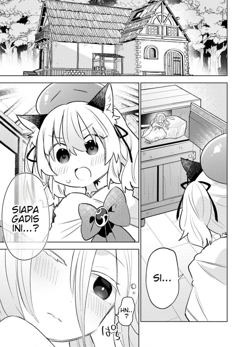 Komik Nekomimi Shoujo wa Mori de Slow Life wo Okuritai: Mofumofu wa Shomou Shimashita ga, Seijo to ka Ouji-sama to ka wa Chuumongai desu Chapter 2.1 gambar 1
