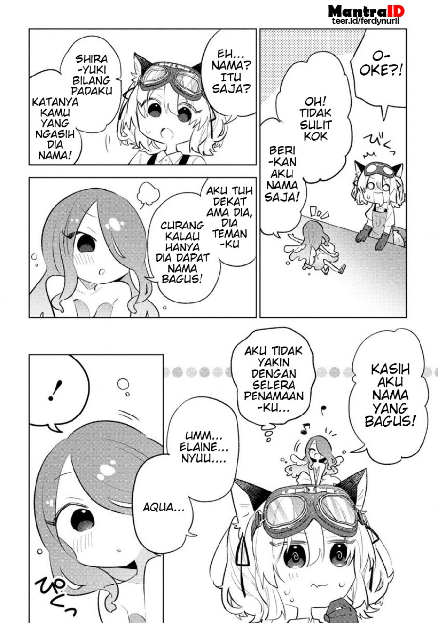 Komik Nekomimi Shoujo wa Mori de Slow Life wo Okuritai: Mofumofu wa Shomou Shimashita ga, Seijo to ka Ouji-sama to ka wa Chuumongai desu Chapter 4.2 gambar 1