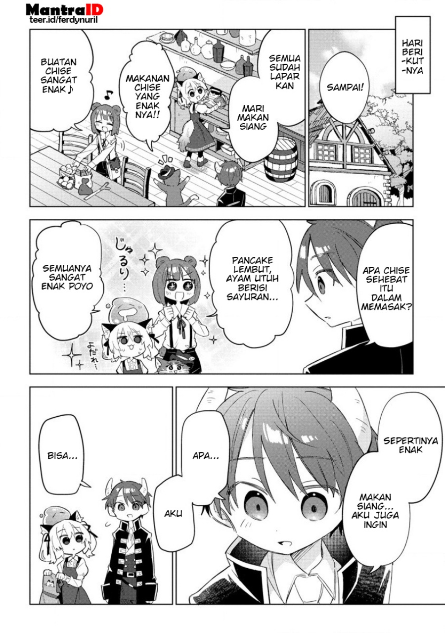 Komik Nekomimi Shoujo wa Mori de Slow Life wo Okuritai: Mofumofu wa Shomou Shimashita ga, Seijo to ka Ouji-sama to ka wa Chuumongai desu Chapter 9.2 gambar 1