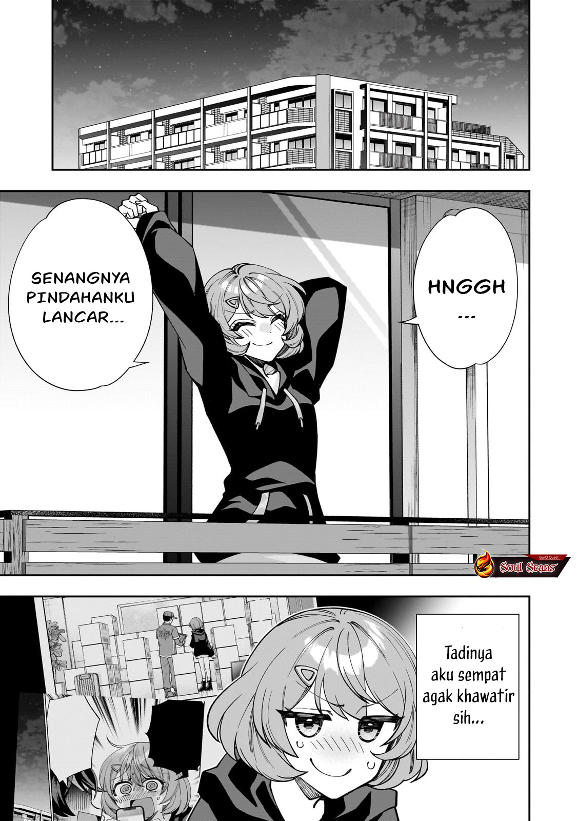 Manga Net no Oshi to Real no Oshi ga Tonari ni Hikkoshite Kita Chapter 2 gambar 2