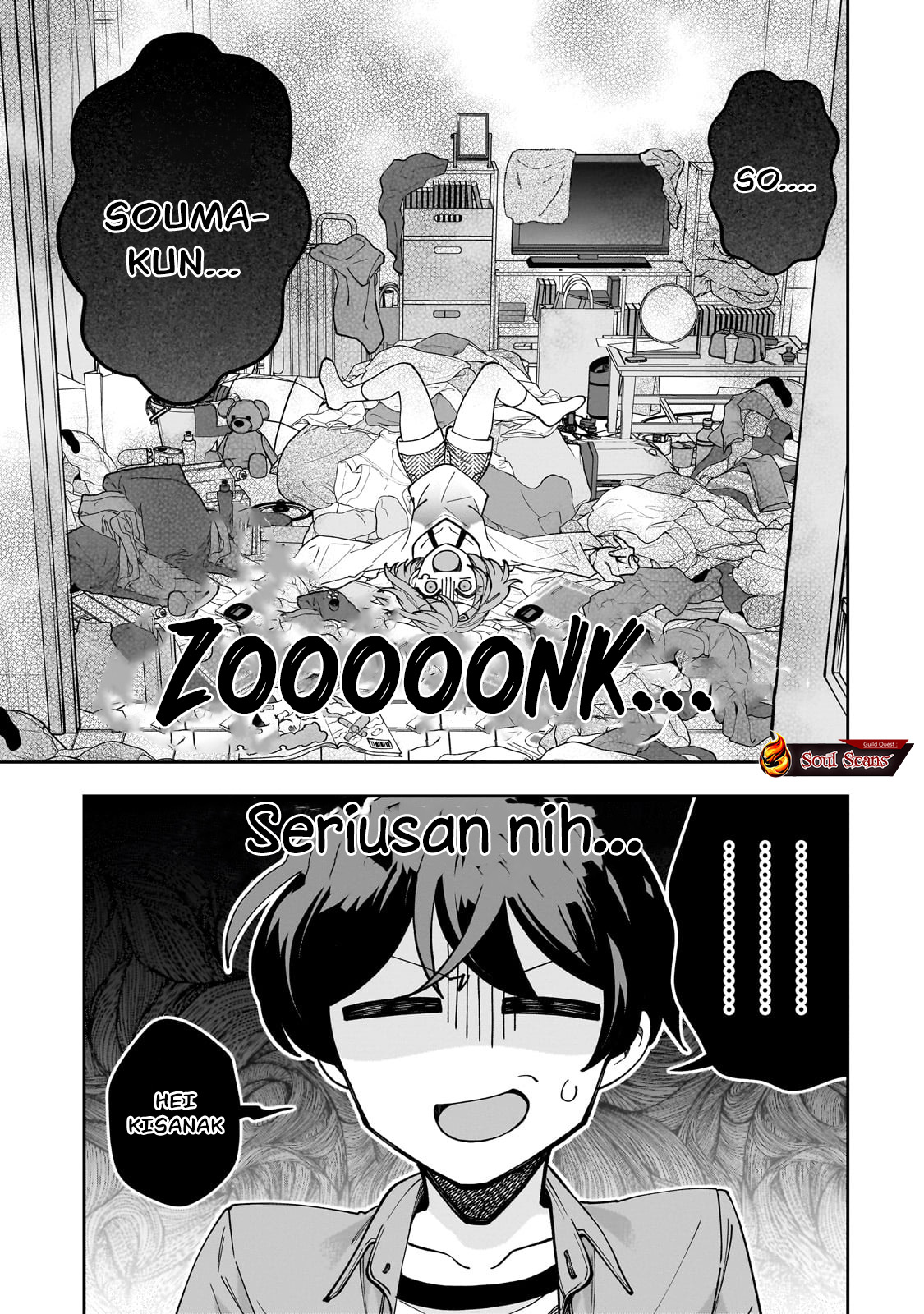 Manga Net no Oshi to Real no Oshi ga Tonari ni Hikkoshite Kita Chapter 3 gambar 2