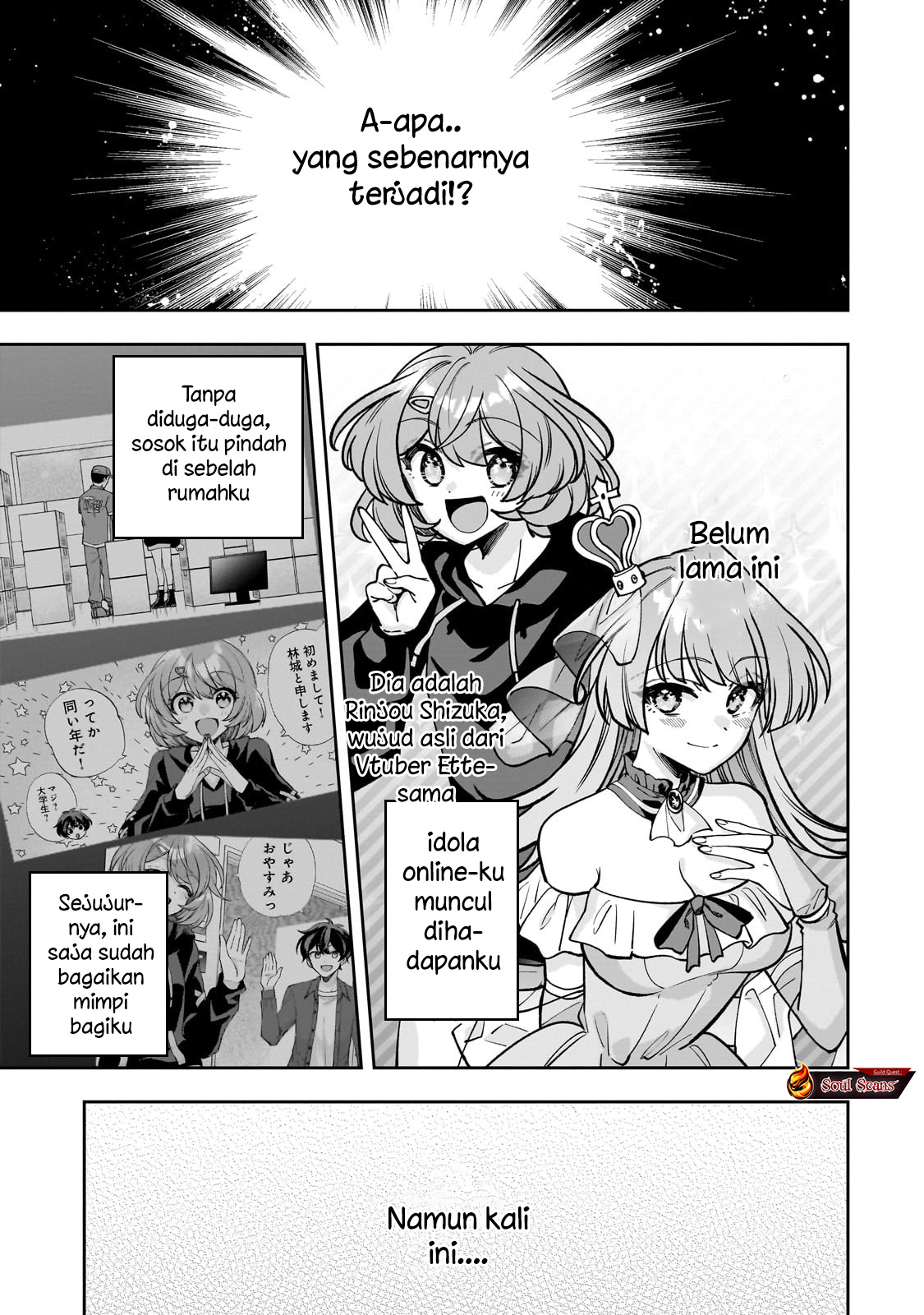 Manga Net no Oshi to Real no Oshi ga Tonari ni Hikkoshite Kita Chapter 6 gambar 2