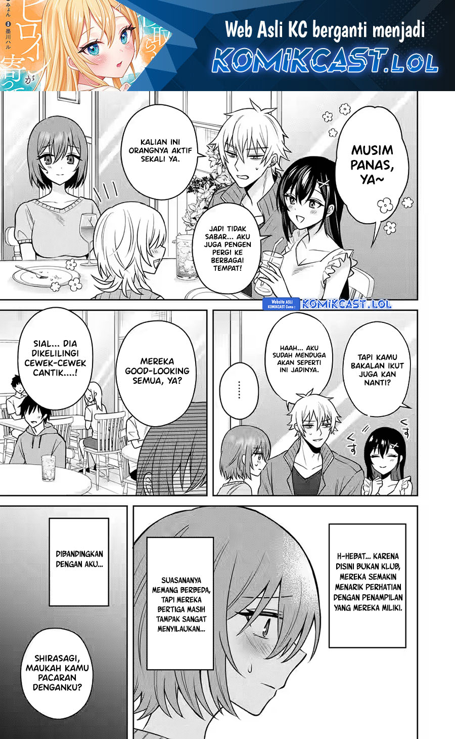 Komik Netorare Manga no Kuzu Otoko ni Tensei Shitaa Hazu ga Heroine ga Yottekuru Ken Chapter 13.2 gambar 1