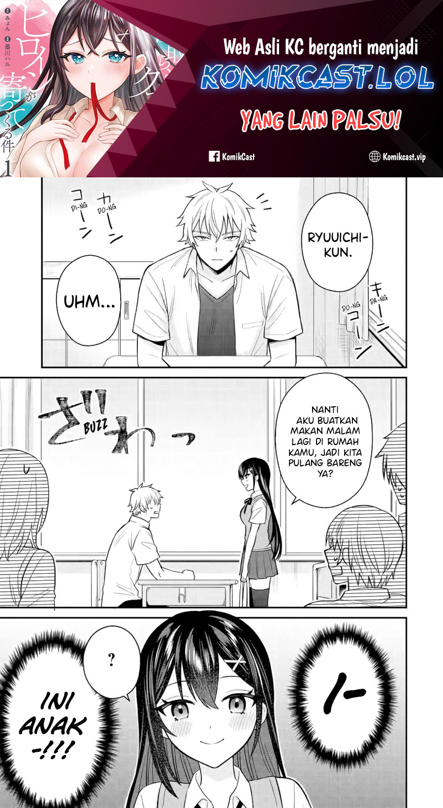 Komik Netorare Manga no Kuzu Otoko ni Tensei Shitaa Hazu ga Heroine ga Yottekuru Ken Chapter 9 gambar 1