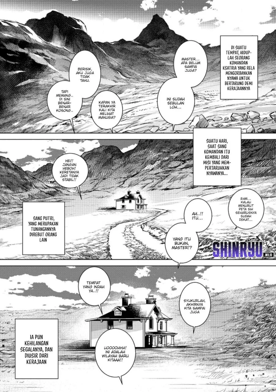 Manga Netorare Tsuihousareta Saikyou Kishi Danchou No Ossan, Katainaka De Eiyuu Ni Matsuriagerareru Chapter 2 gambar 2