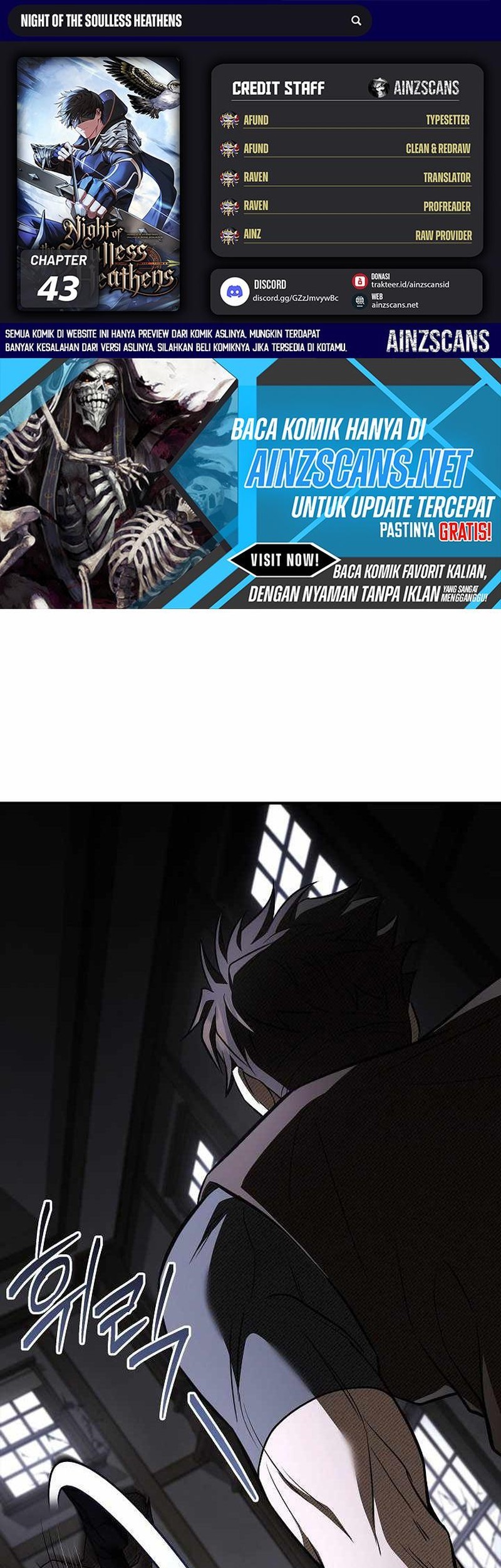Komik Night of the Soulless Heathens Chapter 43 gambar 1