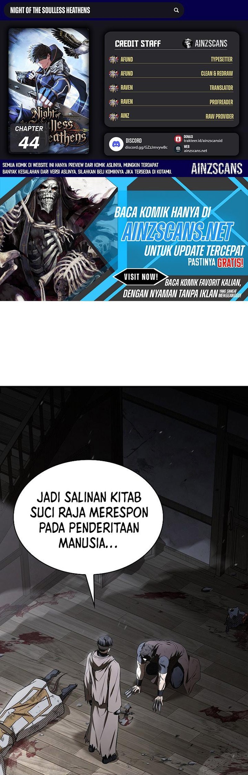 Komik Night of the Soulless Heathens Chapter 44 gambar 1
