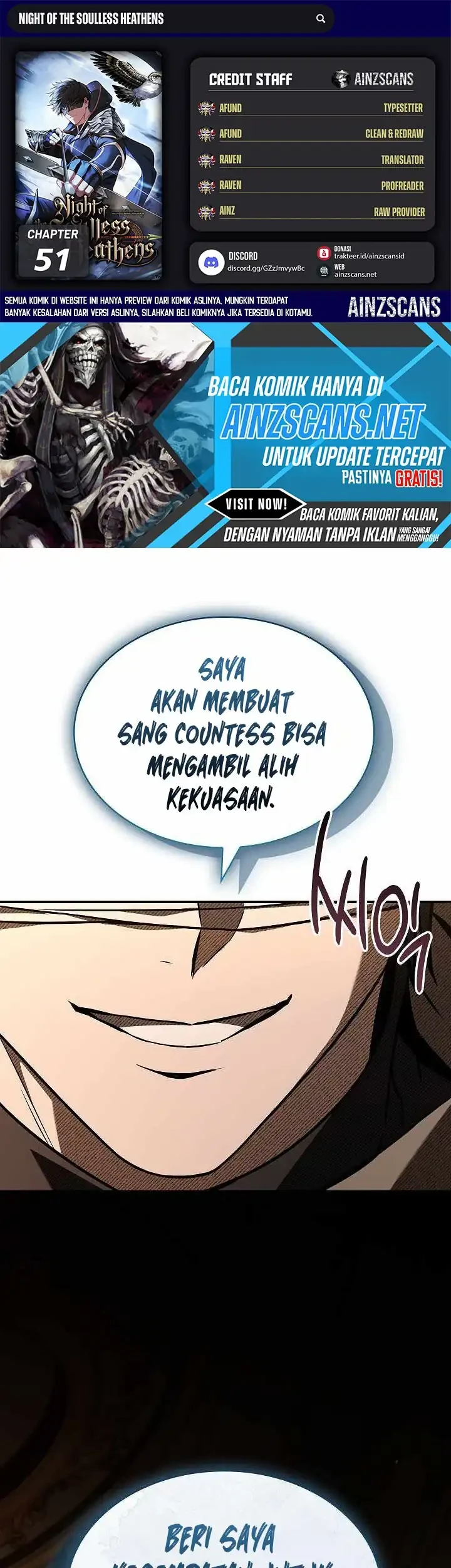 Komik Night of the Soulless Heathens Chapter 51 gambar 1