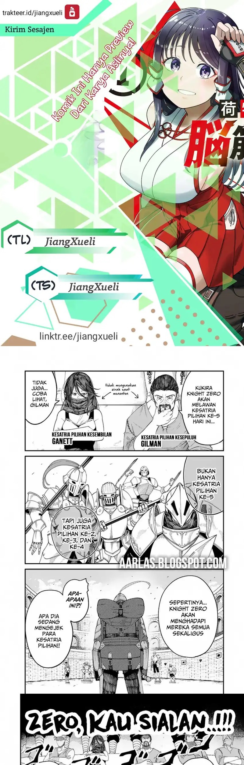 Komik Nimotsu Mochi no Nousuji Musou Chapter 13.2 gambar 1