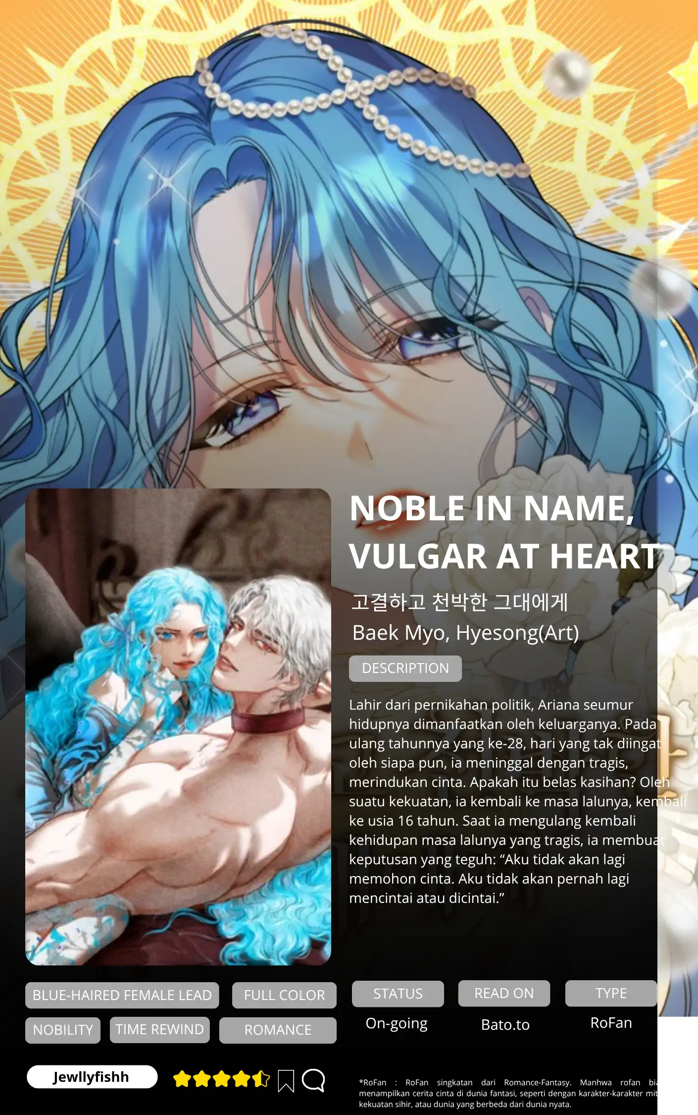Komik Noble in Name, Vulgar at Heart Chapter 3 gambar 1