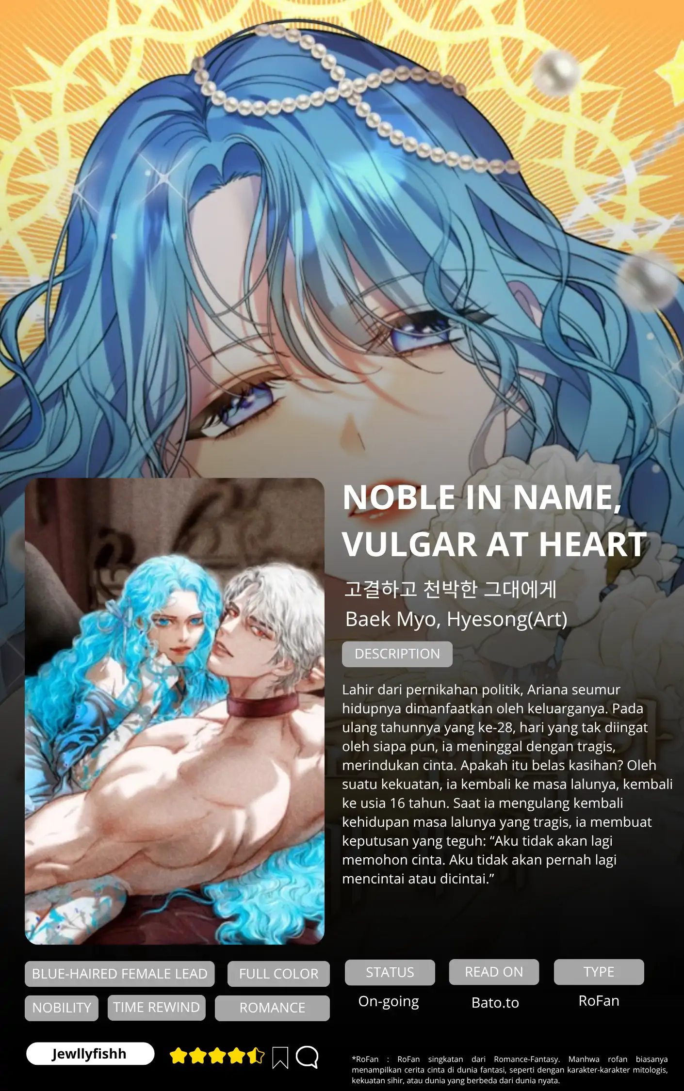 Komik Noble in Name, Vulgar at Heart Chapter 7 gambar 1