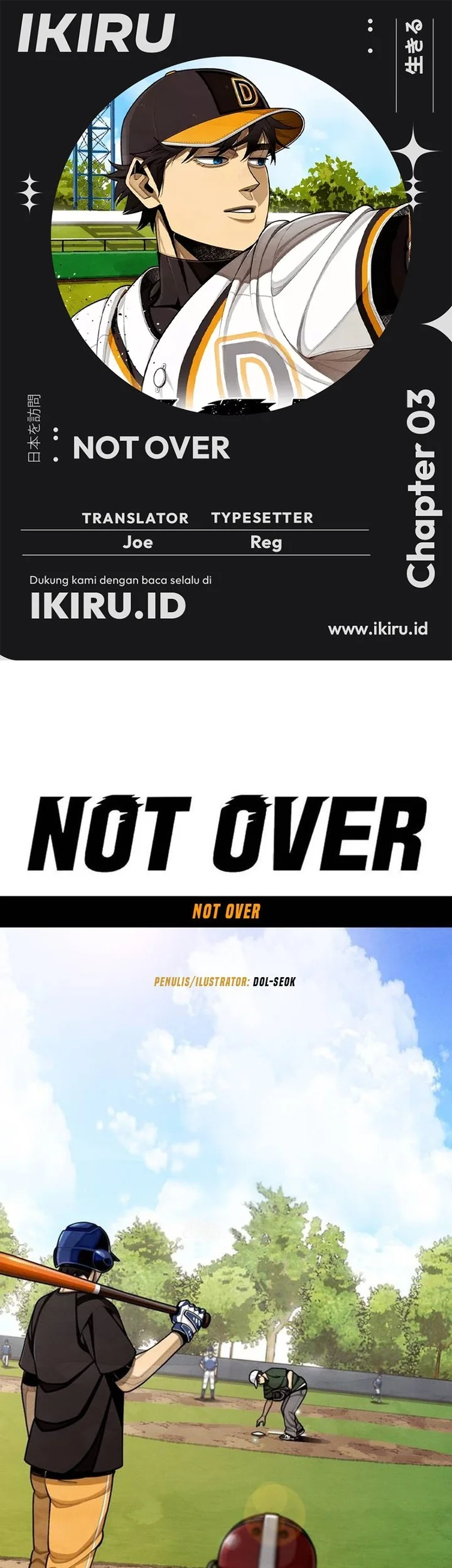 Komik Not Over Chapter 3 gambar 1