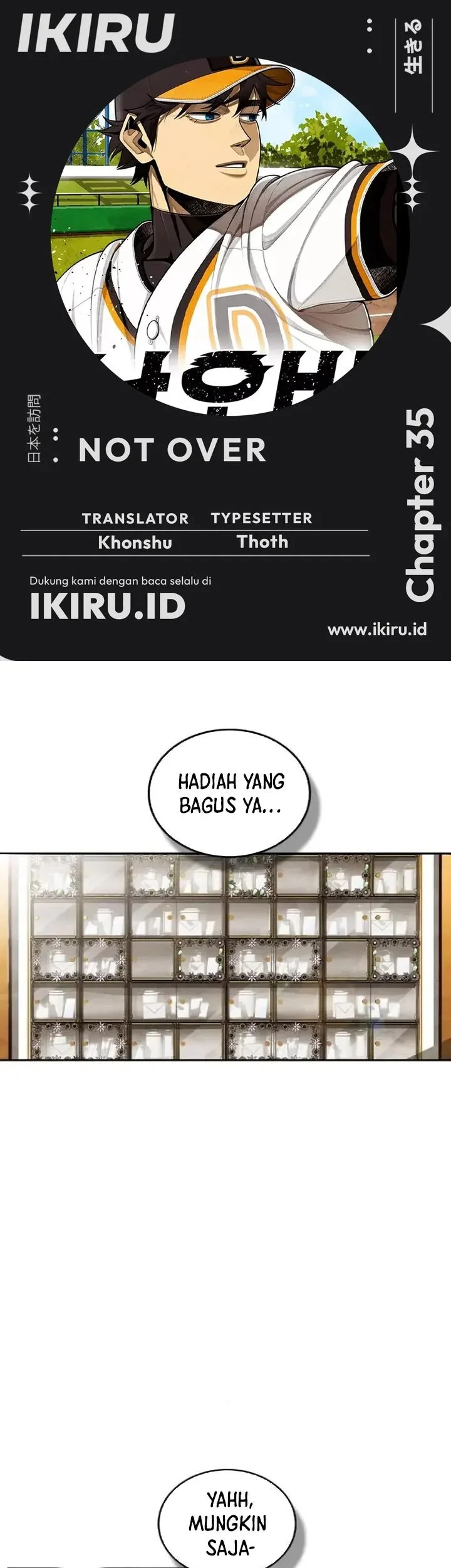 Komik Not Over Chapter 35 gambar 1