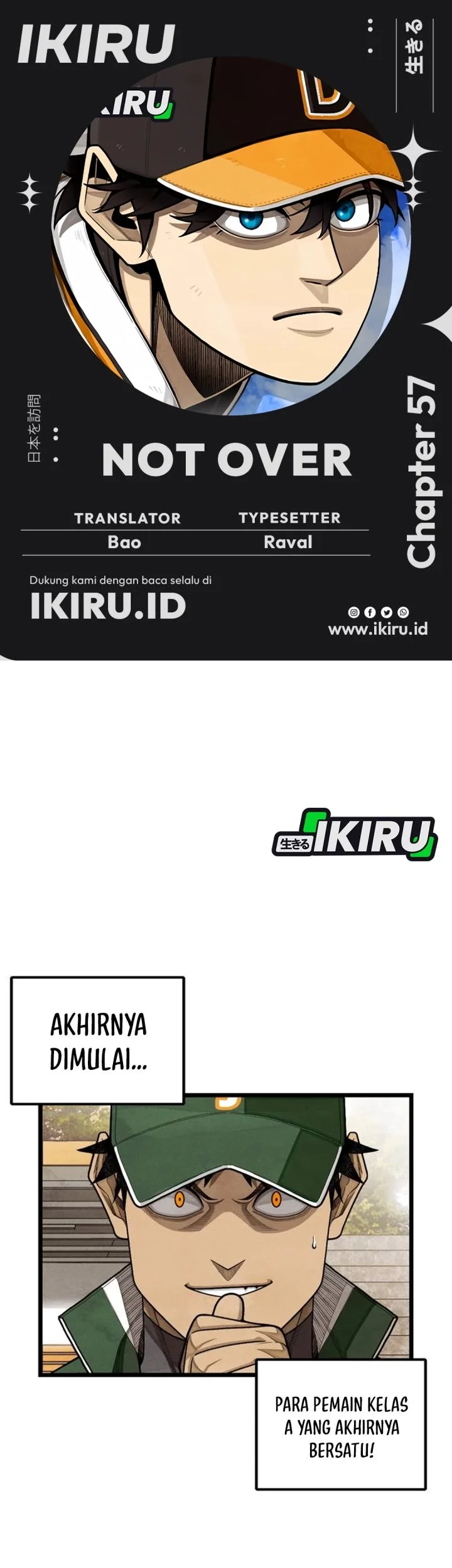 Komik Not Over Chapter 57 gambar 1