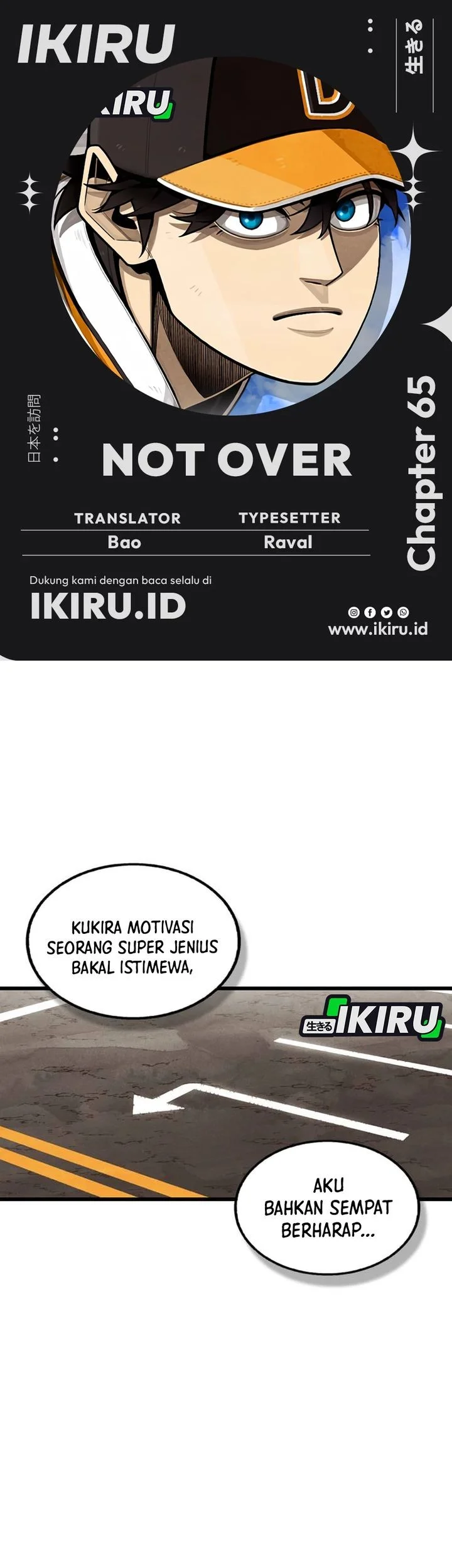 Komik Not Over Chapter 65 gambar 1