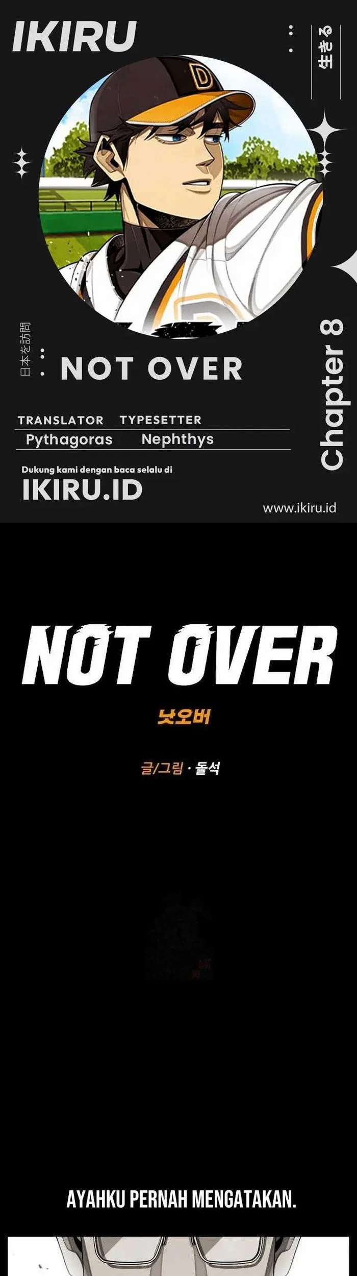 Komik Not Over Chapter 8 gambar 1