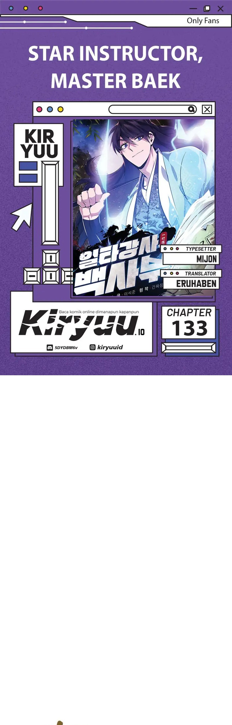 Komik Number One Star Instructor Master Baek Chapter 133 gambar 1